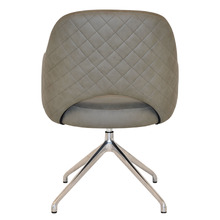 Lex Upholstered Trestle Armchairs (Set of 2)